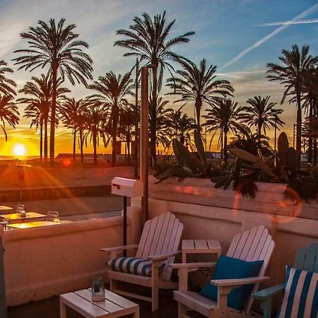 Beach Valencia Luxury A40-35 Apartment With Terrace And Sea Views Kültér fotó