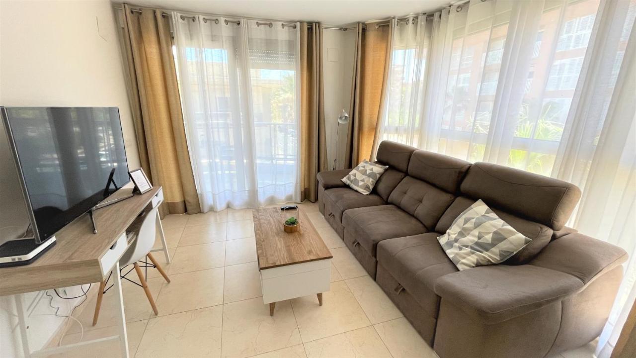 Beach Valencia Luxury A40-35 Apartment With Terrace And Sea Views Kültér fotó